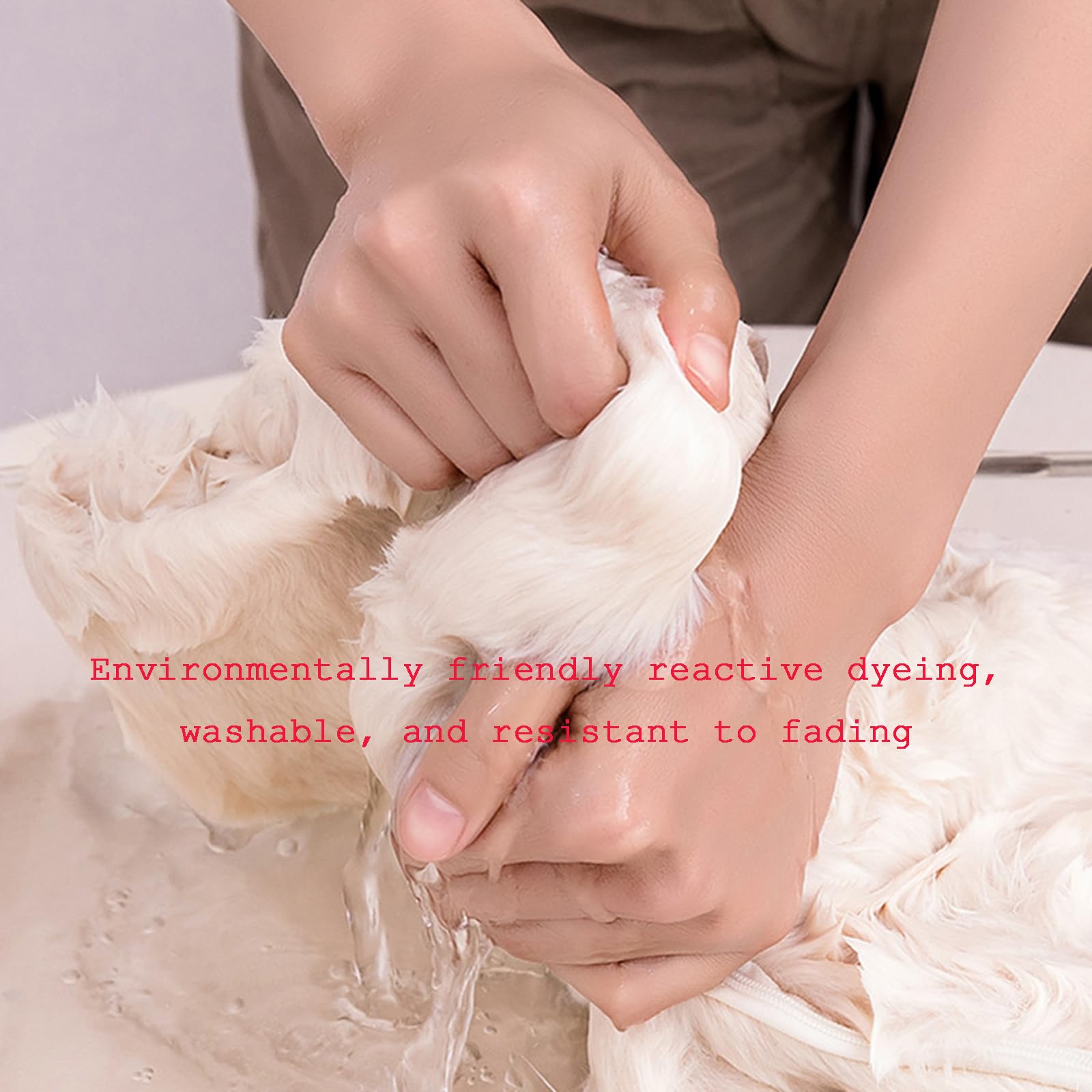 Weiche Flauschige Runde Teppiche aus Kunstfell rutschfest und Extra Dick – Ideal für Schlafzimmer, Wohnzimmer und Kinderzimmer,Beige,100 cm