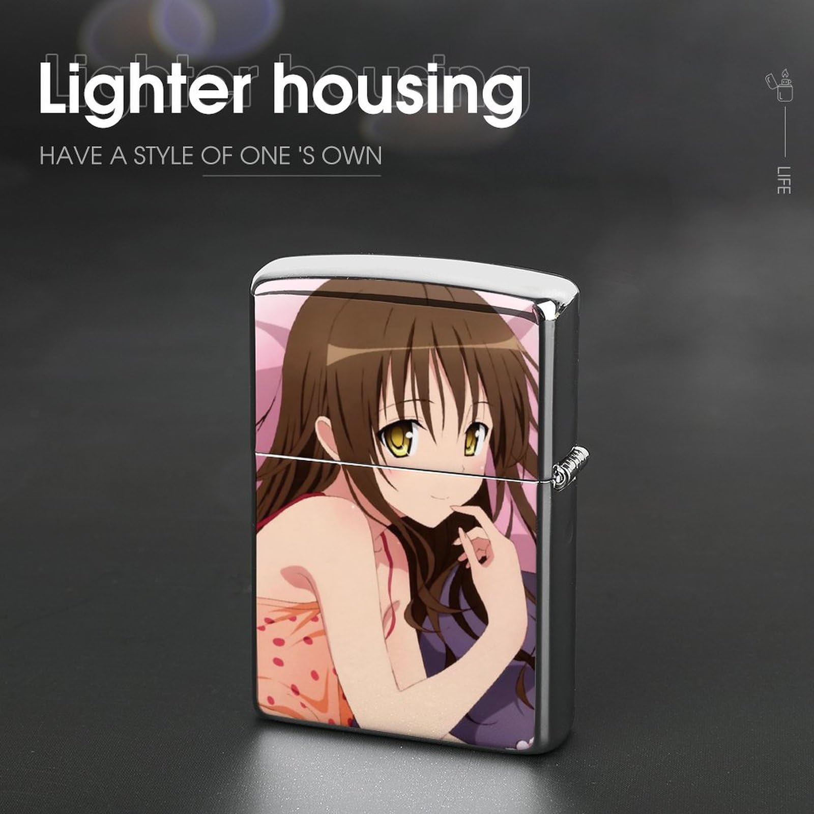 Amazon.co.jp: ライターケース ZIPPO ジッポー ライター専用 ToLOVEる