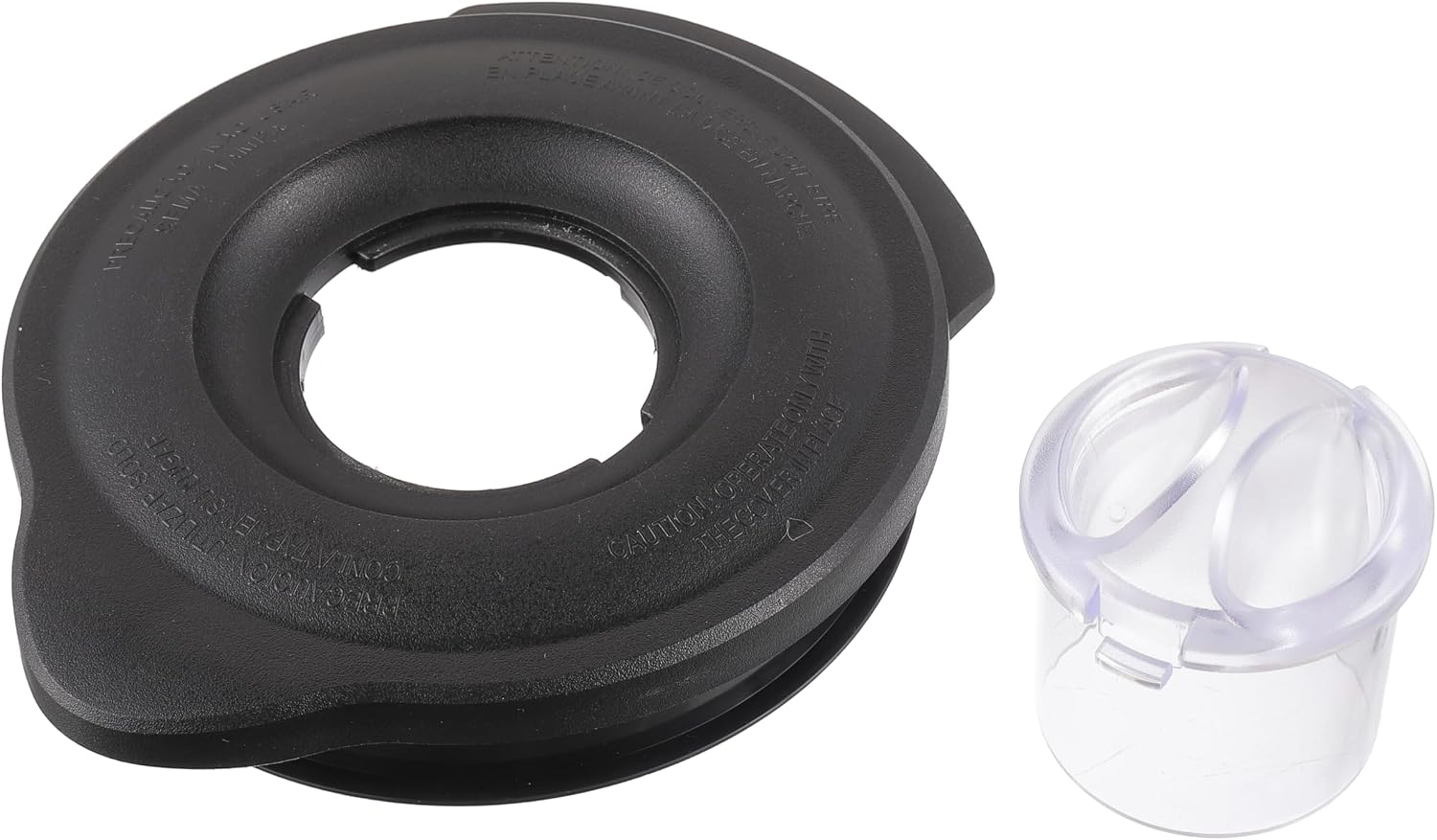 Oster Blender Covers and Lids Replacement Parts for Pro 1200/Osterizer Classic Series - 6 Cup Blender Safety Glass Jar Cover Compatible with Jars 124461-000-000/178891-000-000 and BLSTMB-CBG/CBF/BBG