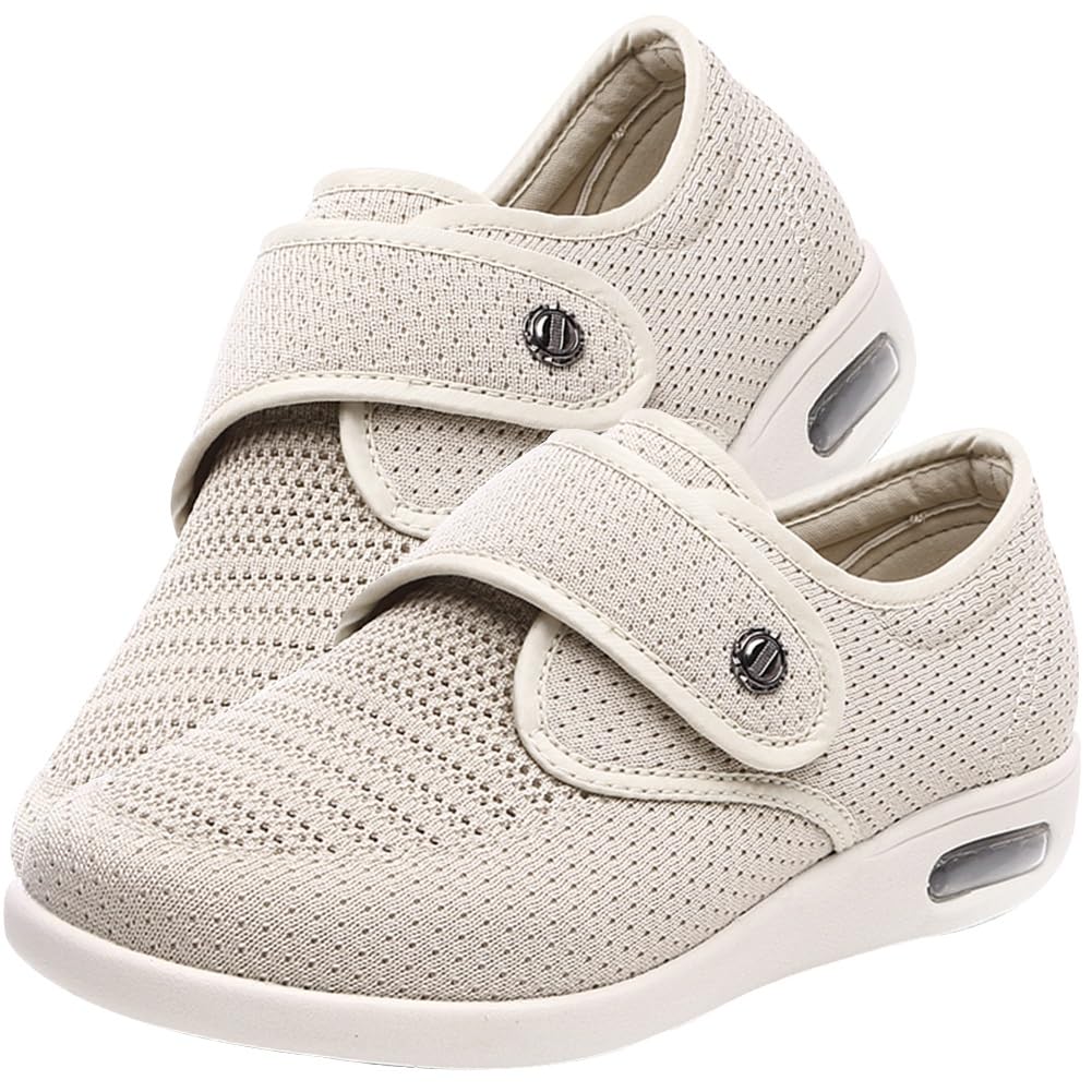 Scarpe mediche da donna e uomo, per anziani, con chiusura