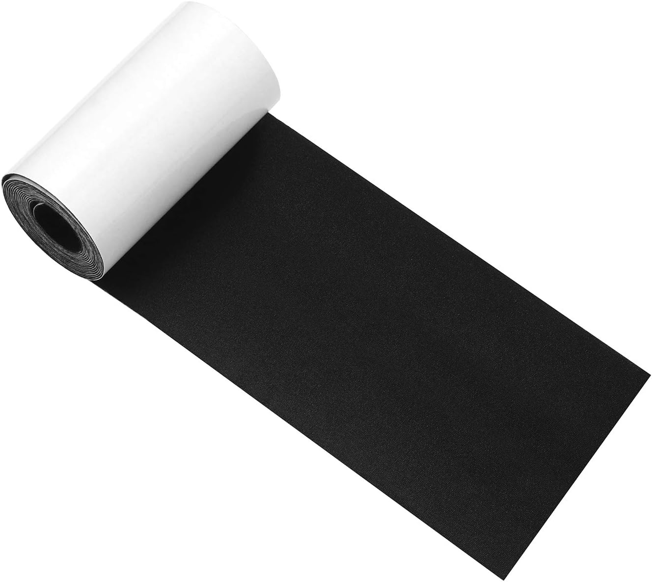 Azobur Nylon Repair Patches 3X60 inch Nylon Self Adhesive Waterproof First Aid Repair Tenacious Lightweight Protable Fabric for Down Jacket, Tent Clothes, Sleeping Bag (Black, 3X60)