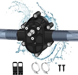 Mini Electric Drill Pump, Hand Drill Powered Water Pump, Water Transfer Pump for Drill, Drill Pump for Diesel Oil Water Pump Portable for Home Garden Household, New Self-Priming Battery Water Pump