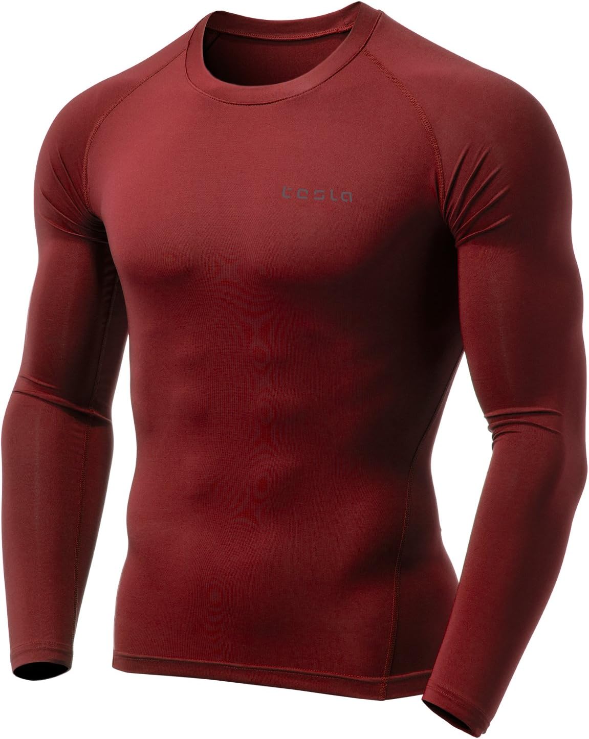 TSLA Men’s Thermal Long Sleeve Compression Shirts,...
