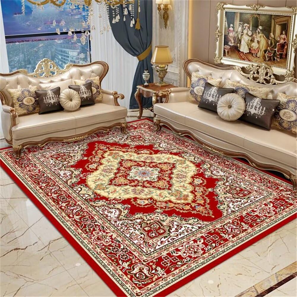 Tapis de chambre vintage floral pour apporter chaleur et bien-être à la maison