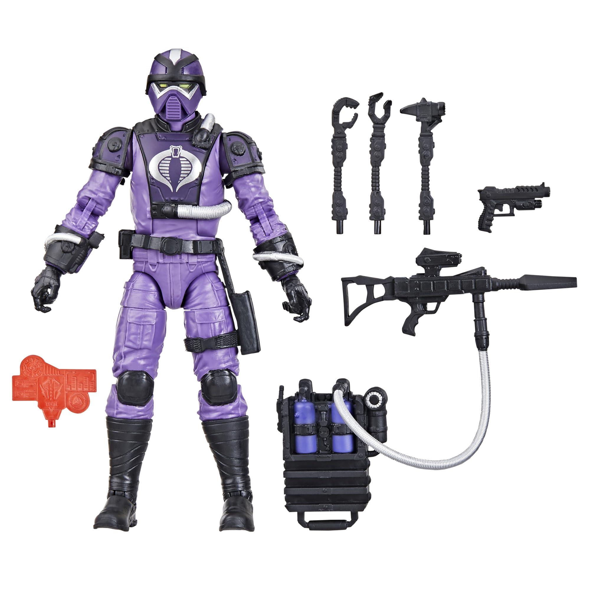 G.I. Joe Classified Series Crimson Viper – Action Figure 6 Pollici (15 Cm) Con 5 Accessori – Truppe D'élite Cobra – Regalo Per Ragazzi E Ragazze