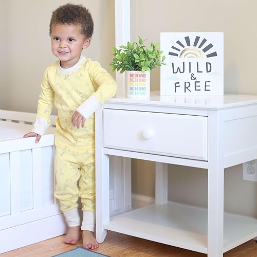 Miniatura 8 de Max & Lily - Mesita de noche con cajón y estante, color blanco Blanco,Azul,Arcilla,Nuez pacana,Nogal,Natural,https://www.amazon.com/dp/undefined