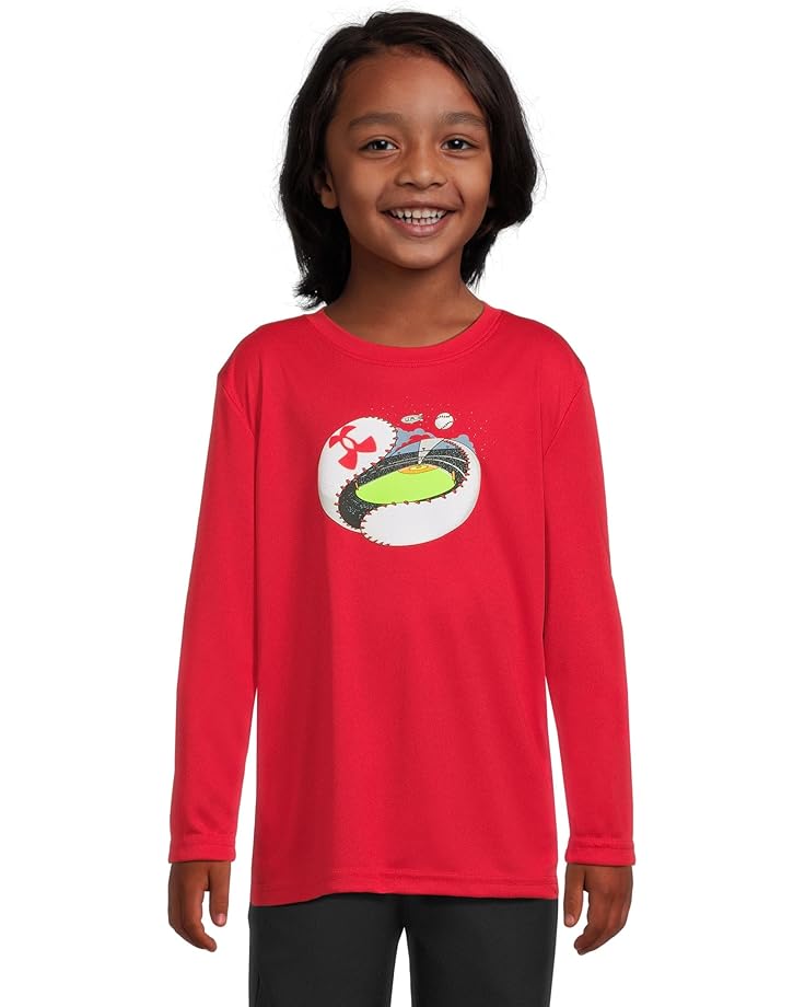 Under Armour Kids Baseball Unravel Tech Long Sleeve (Little Kid) - Main View