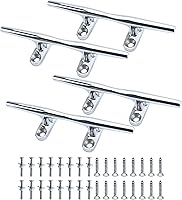 Vista 11 de SHENGHUISS Tacos de barco de acero inoxidable 316 con base abierta para muelle de barco (4"/5"/6"/8"/10"/12")