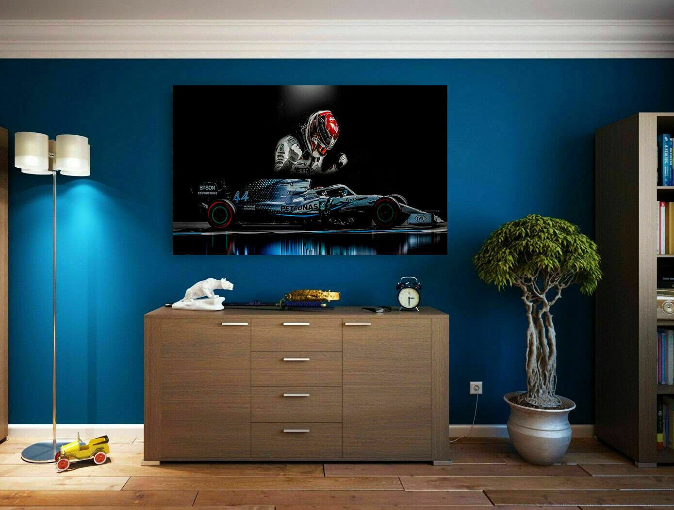 Mercedes - Fórmula 1 - Lewis Hamilton - 2022 - Impresión De