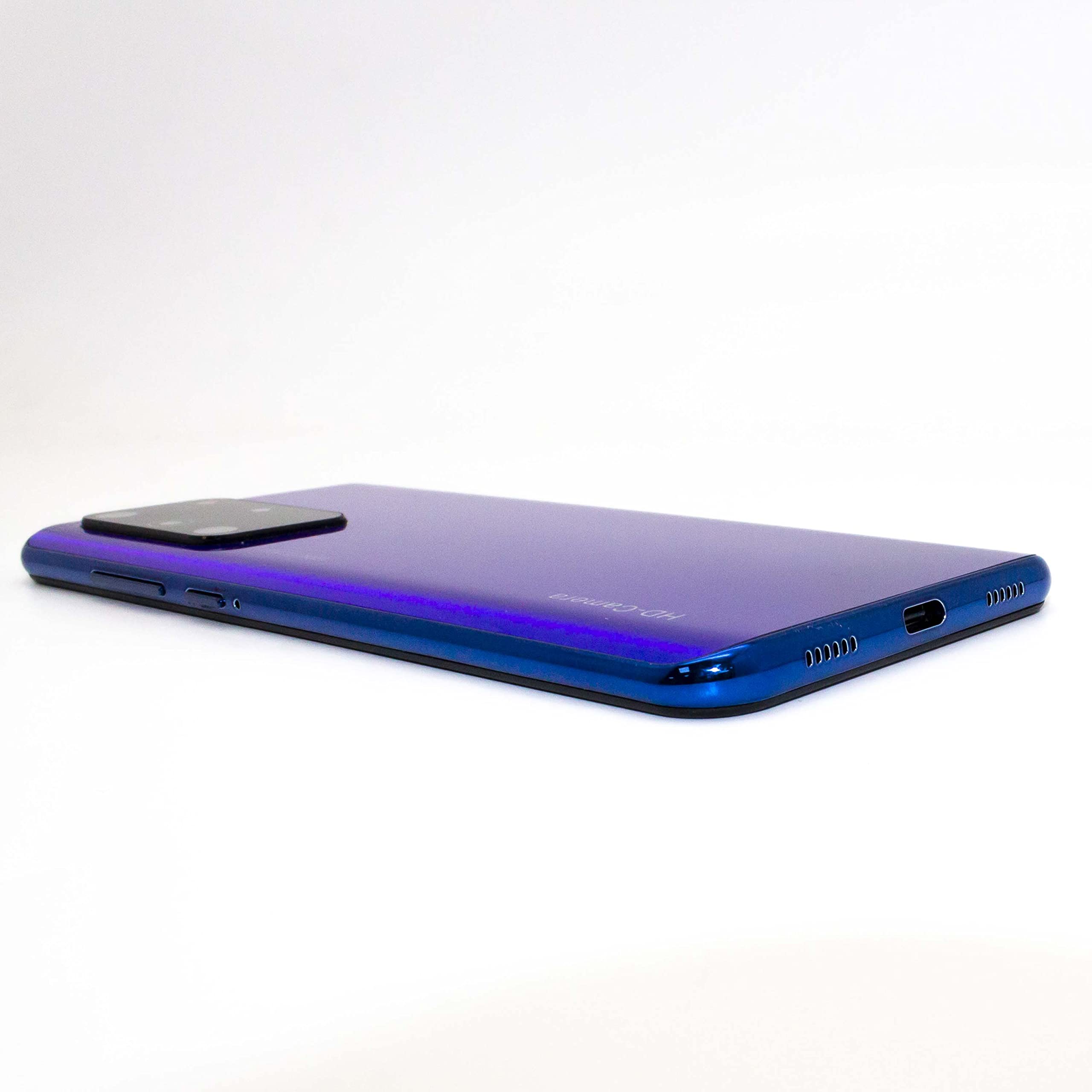 SIMPLETEK SMARTPHONE KOMÓRKOWE NIEBIESKI ANDROID NOTE 24 PRO+ QUADCORE DUALSIM DUAL SIM PODWÓJNE 8GB RAM 128GB ROM 6,72" TELEFON BIZNESOWY WYMIANA EKONOMICZNA + COVER SILILI KON DOMOWY