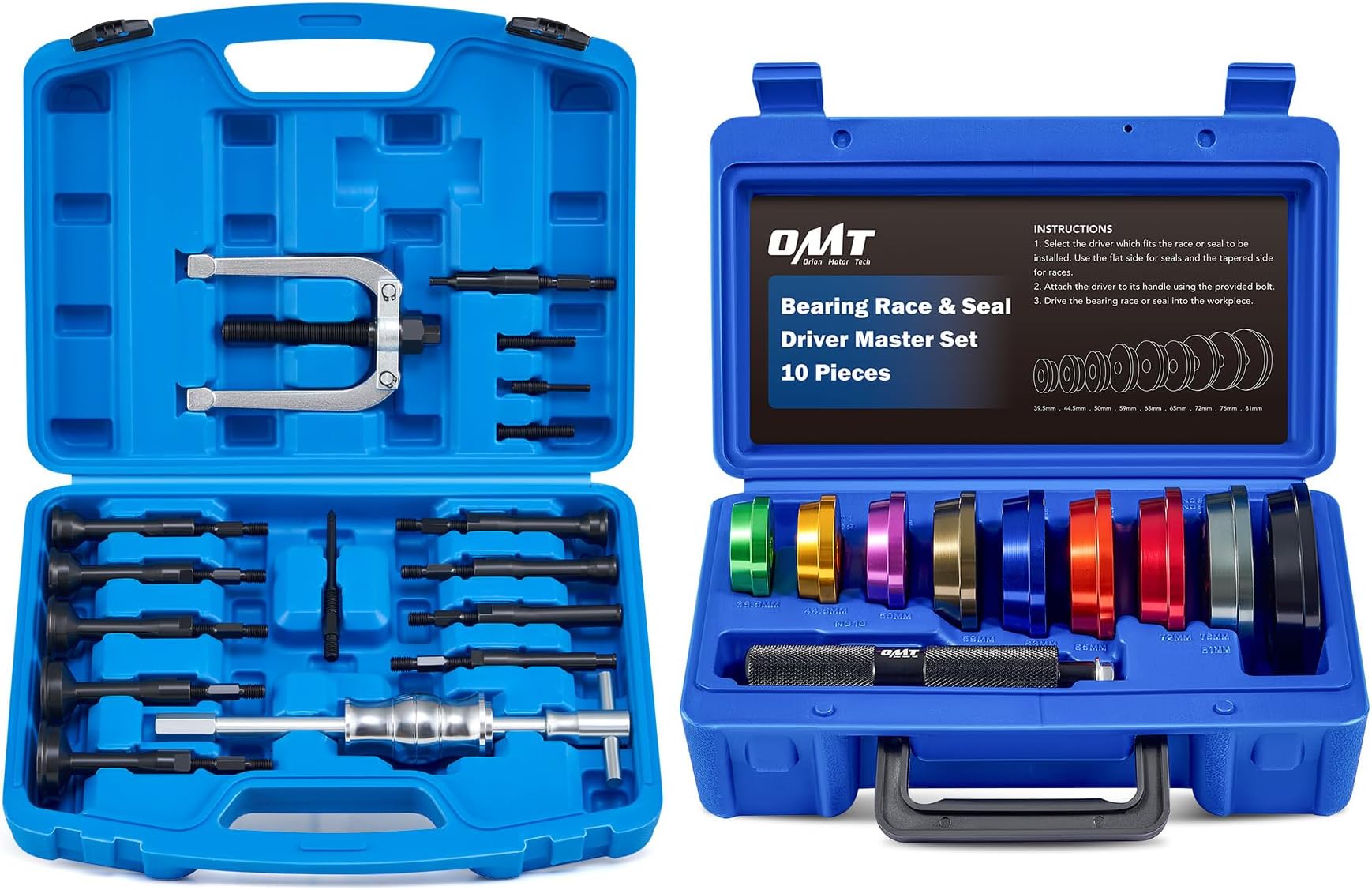 Amazon.com: Orion Motor Tech Blind Bearing Puller & Bearing Race and ...