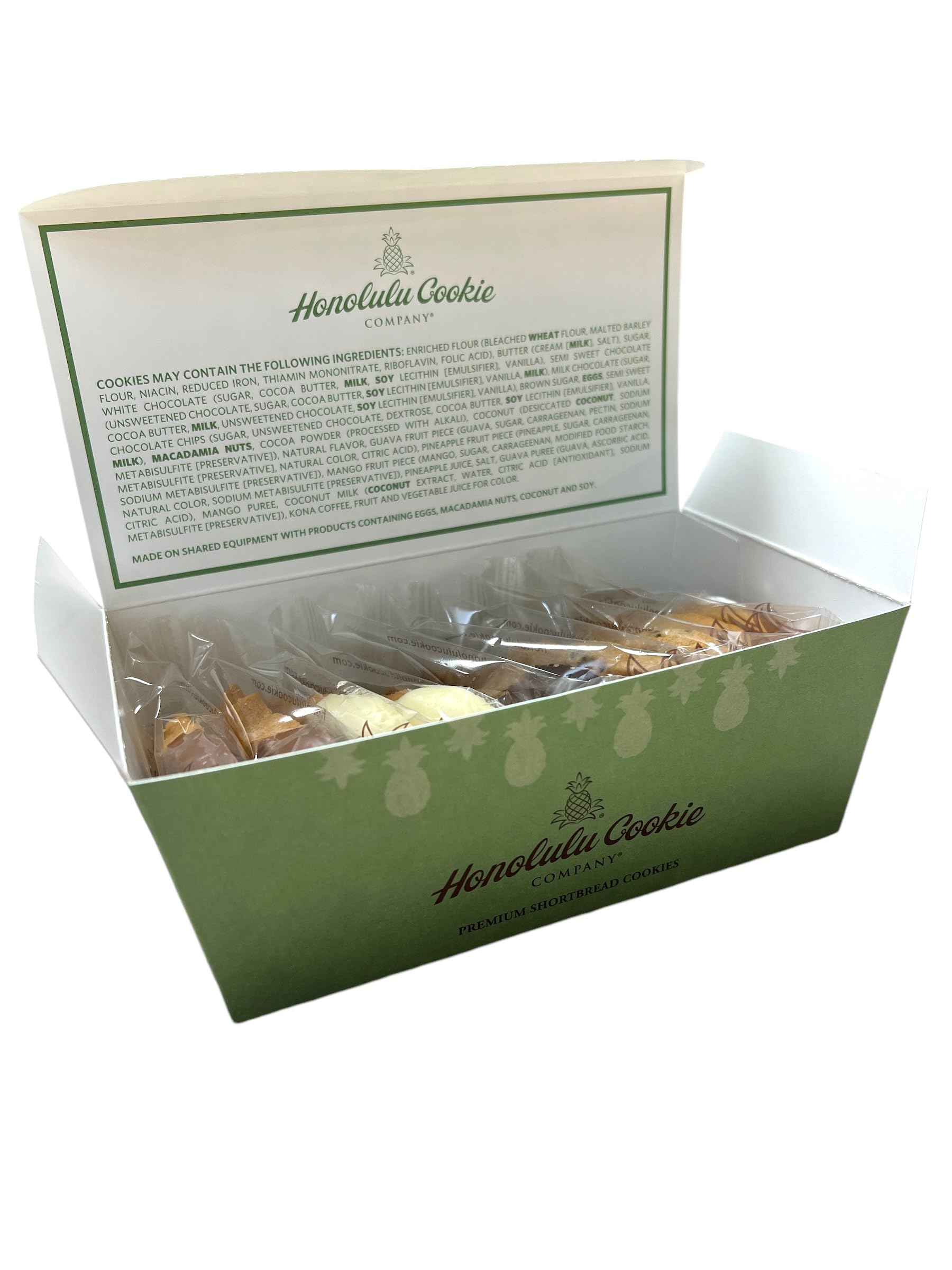 Amazon.com: Honolulu Cookie C. Premium Shortbread Cookies Variety