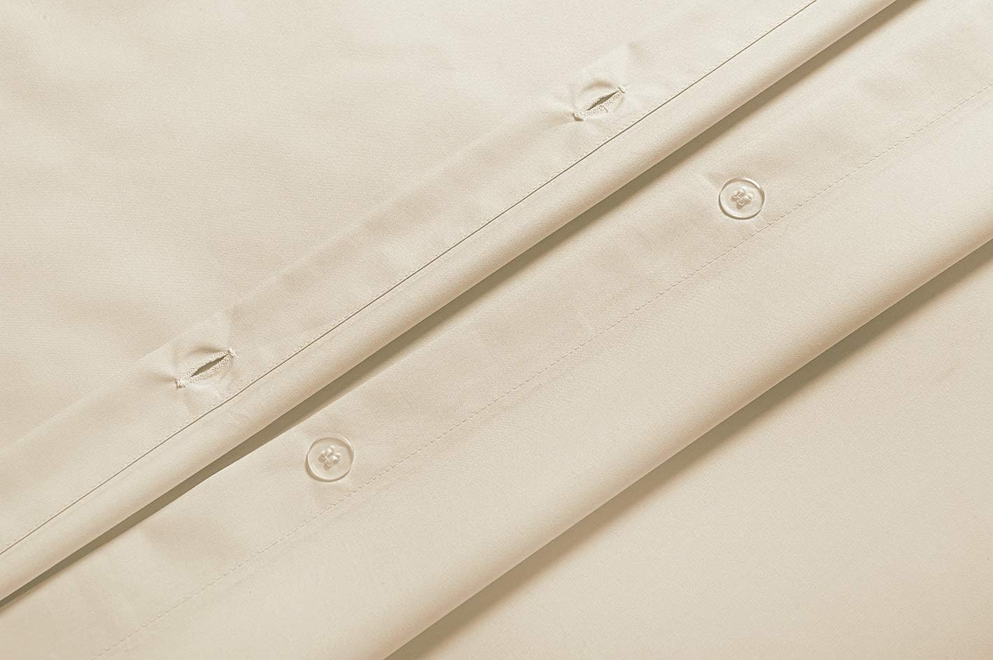Amazon Basics Organic Percale Duvet Comforter Cover Set, King, Soft Pink