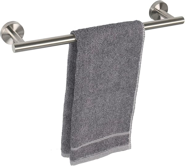 TocTen SUS304 Towel Bar with Hooks