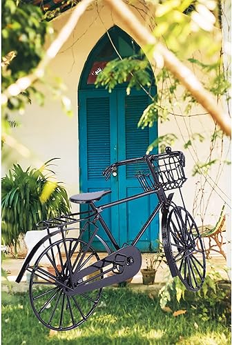VGEBY Bicicleta de casa de muñecas, 112 miniatura de metal para casa de muñecas en miniatura, accesorio de decoración de bicicleta, casa de muñecas