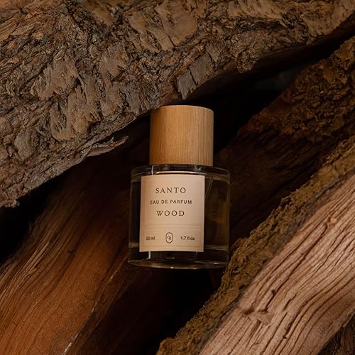 Miniatura 2 de Oak Essentials Santo Wood Eau De Parfum  Fragancia limpia y rica con eucalipto, Palo Santo, sándalo y abedul blanco, 1.7 fl oz