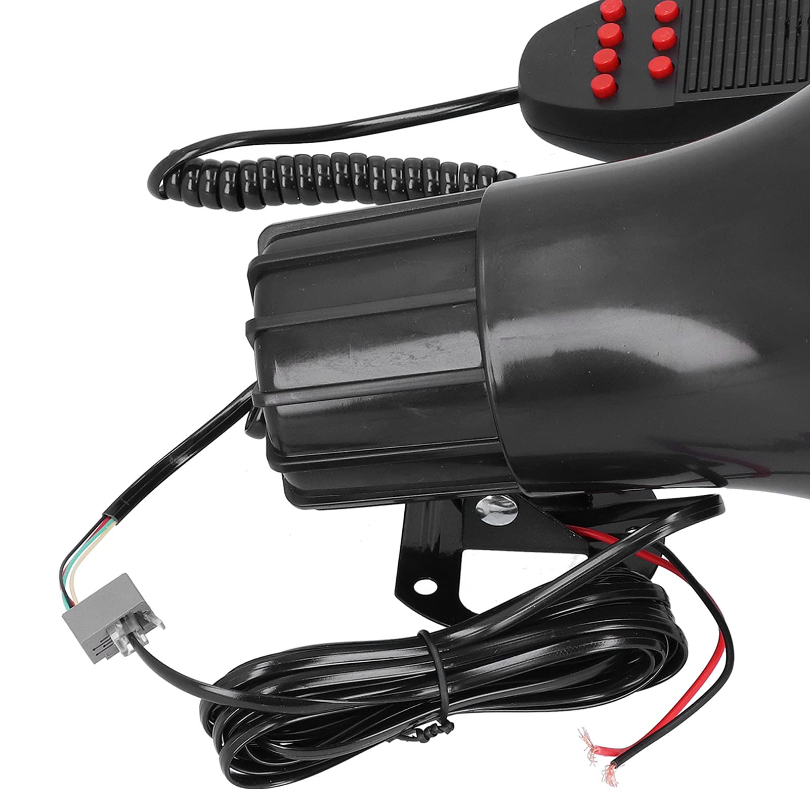 XTevu Emergency Siren PA System, 12V 50W Siren Amplifier With