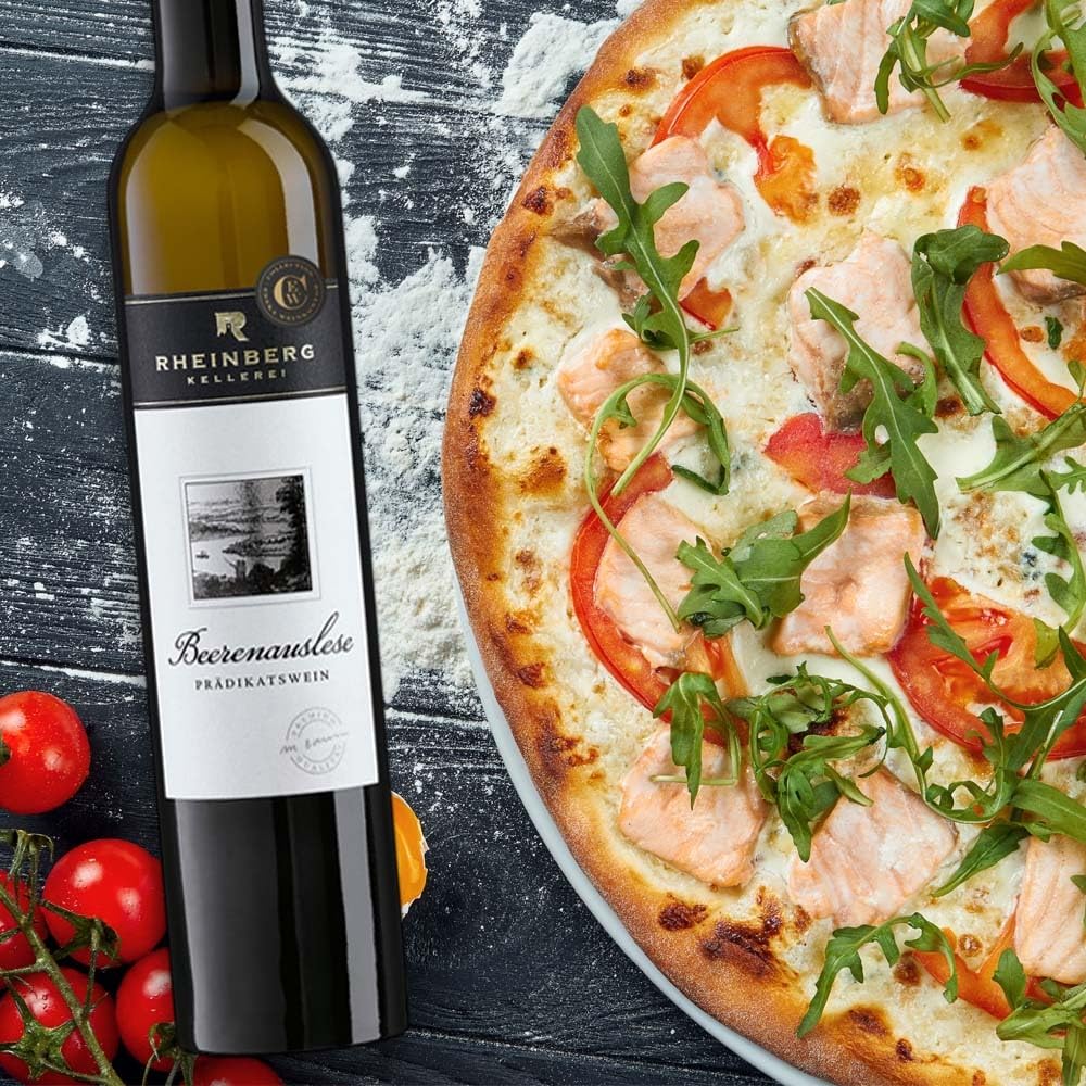 Rheinberg Beerenauslese QmP, süß, sortenreines Weinpaket + VINOX Winecards (6x0,5l)