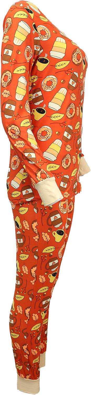 Pumpkin spice latte pajamas Clearance