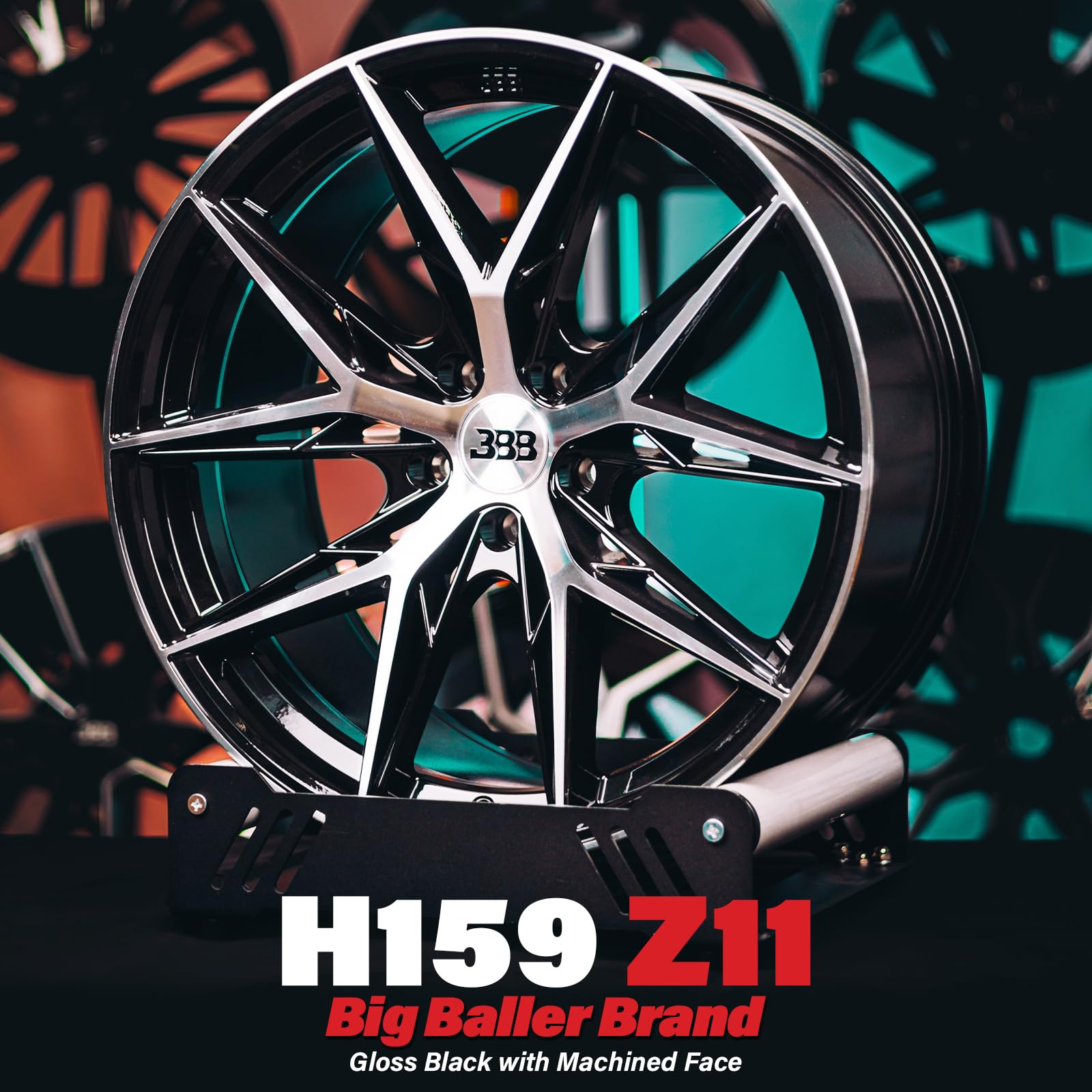 Amazon.com: Big Baller Brand H159 Z11 Gloss Black with Machined 