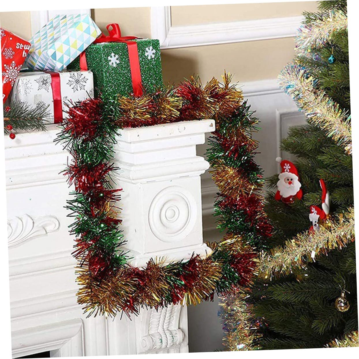 ULDIGI 3pcs Square Wreath Frame Wire Craft Frames for Wreath Making Unique Design for Home Decor for Holidays Special Occasions Easy to Clean