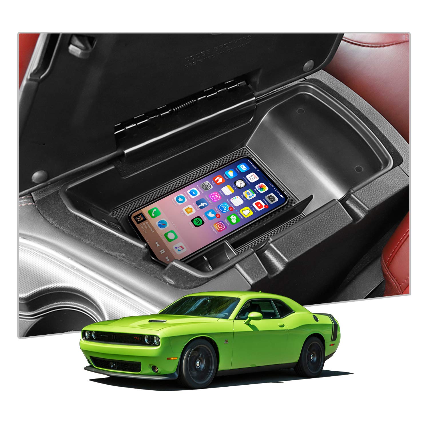 Amazon.com: CDEFG for Challenger Console Organizer: Center Console