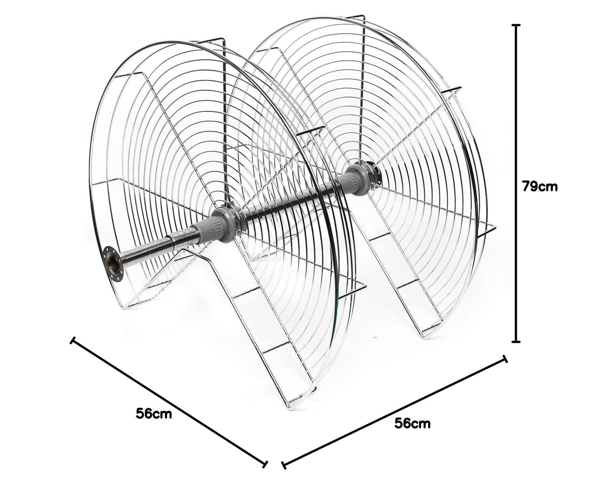 Giostra per pentole, mobiletto da cucina, piano girevole, girevole a 270°, Ø 71 cm, per mobile angolare, piatto girevole sotto armadio, BJDIE-365
