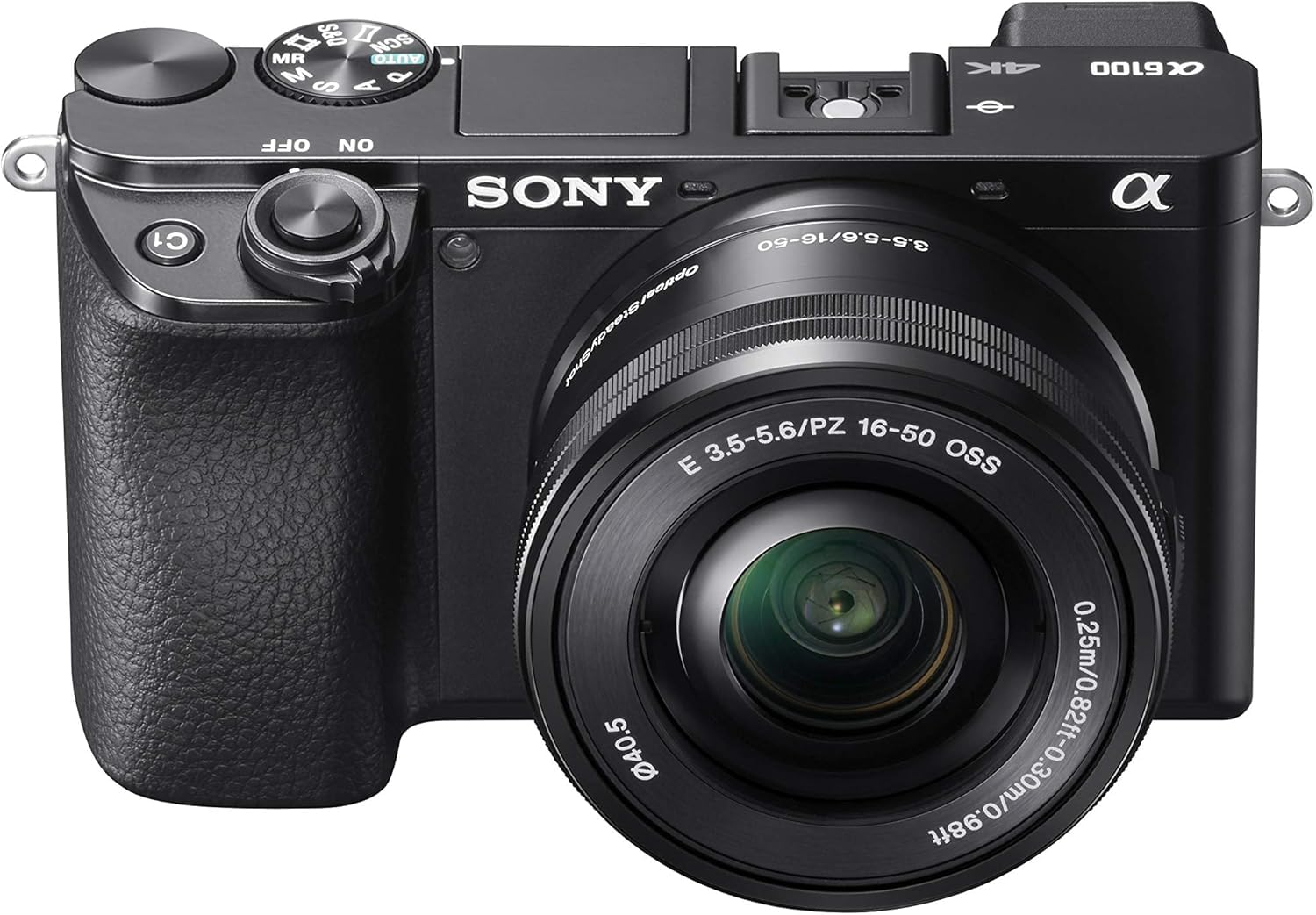 Sony Alpha 6100 | Appareil Photo Numérique Hybride APS-C en kit Objectifs Zoom E 16-50mm f/3.5-5.6 PZ OSS et E 55-210mm f/4.5-6.3 OSS (AF en 0.02s, Suivi des Yeux, Vidéo 4K, Ecran Selfie Vlogging)