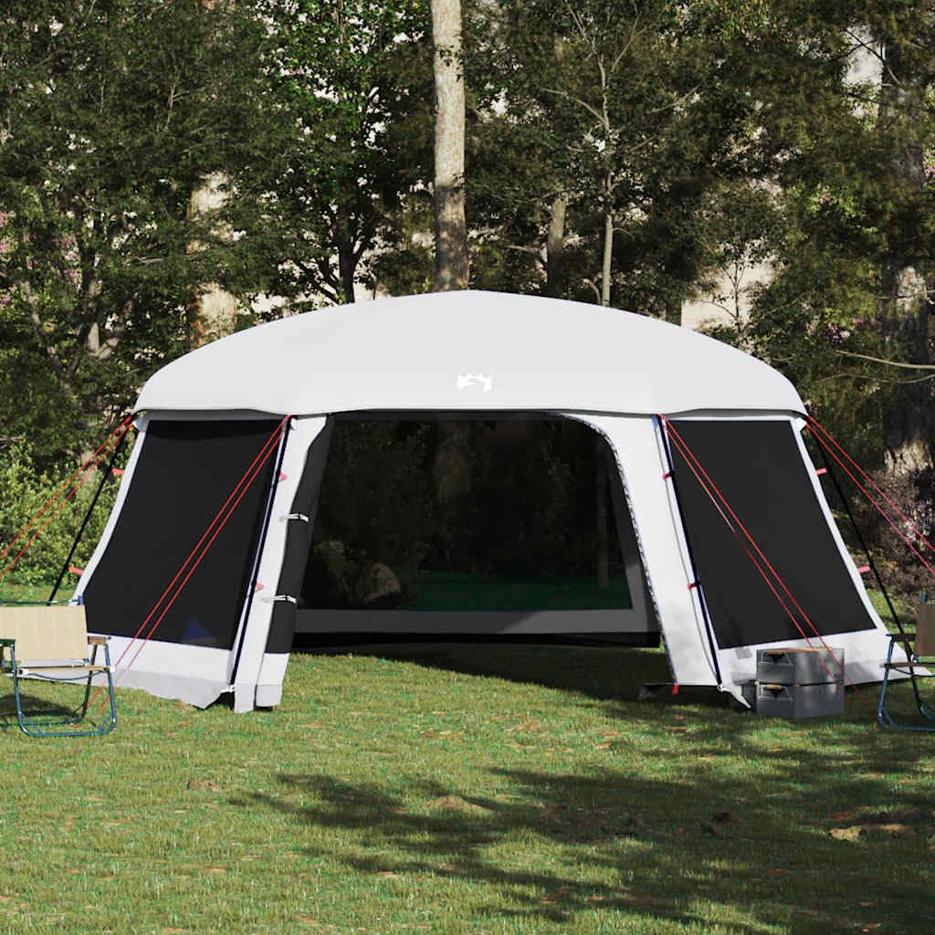 Tente de piscine avec chapiteau amovible, tente de camping imperméable pour piscines rondes jusqu'à cm, tente familiale légère et portable pour jardin et extérieur, xcm
