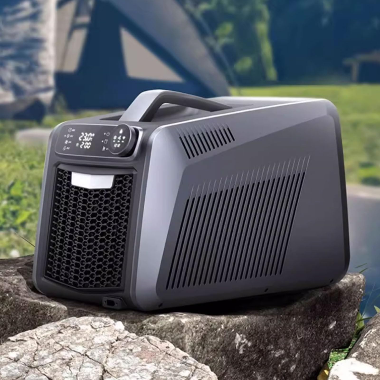 Small Portable Air Conditioner Small Room Air Conditioner with Knob Operation Panel Top Handle Design Cooling Capacity 1600w