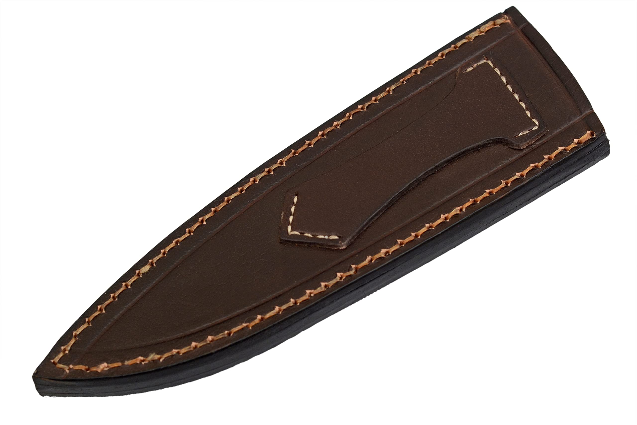 Perkin Brown Leather Sheath For Knife Sheath For Fixed Blade Knife (Leather 7.5 Icnhes)