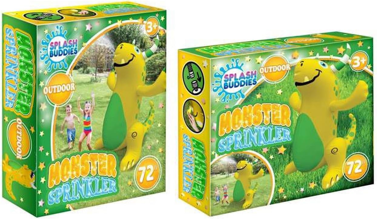 BH53295 Inflatable Sprinkler Kids Monster Toys, Yellow