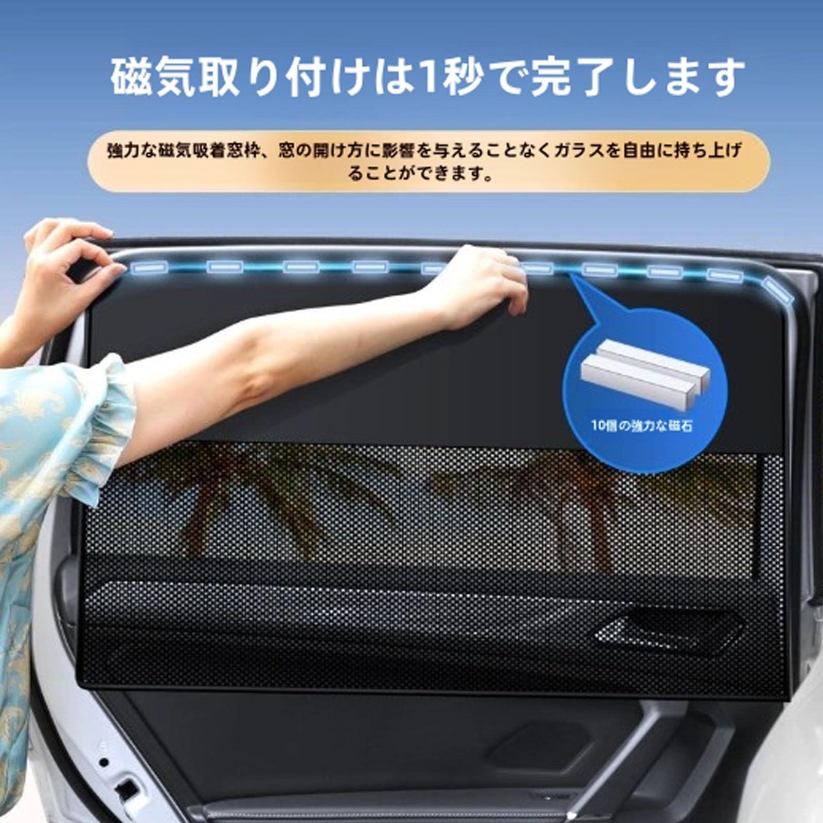 Amazon | サンシェード 車 と互換性のある ノア 70系 ヴォクシー 70系