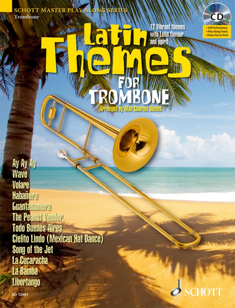 Recueil Latin Themes trombone pour diversifier vos morceaux d'étude