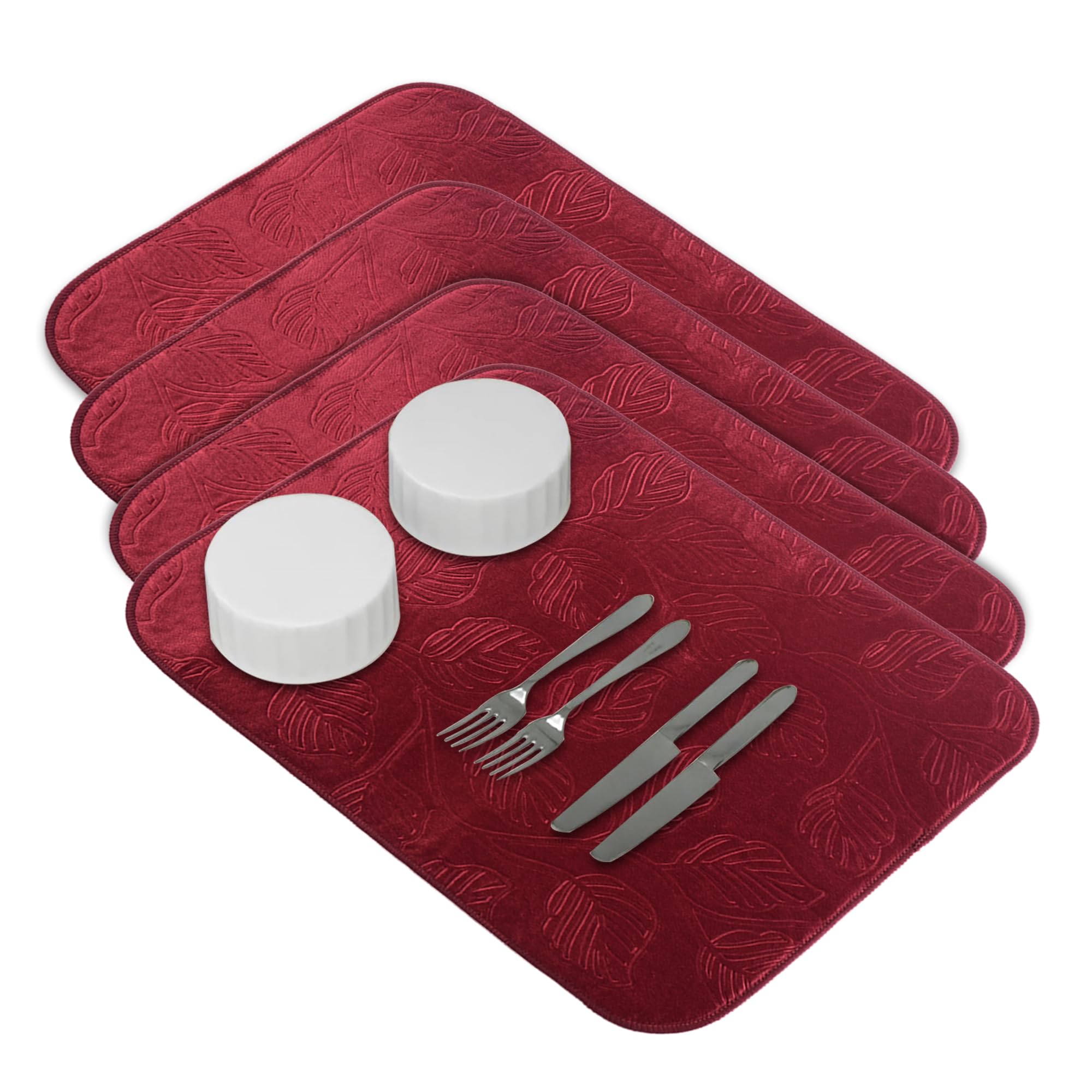 Floral Fridge Mats - Waterproof & Stain Resistant -8