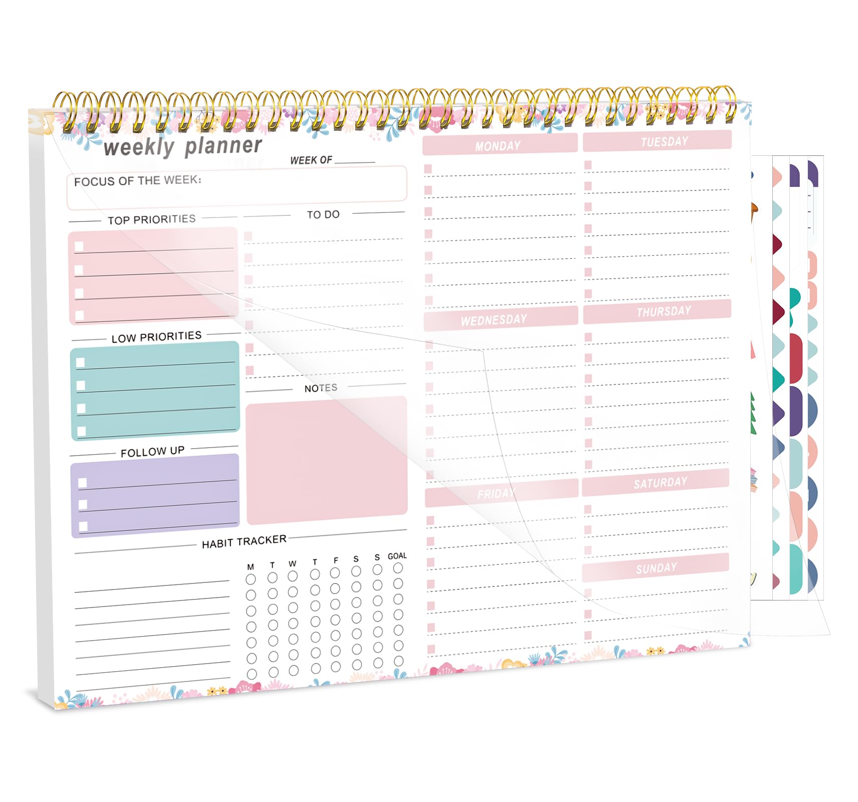 Weekly Desk Planner - To Do List Notepad -11 Weekly Desk Planner - To Do List Notepad -11