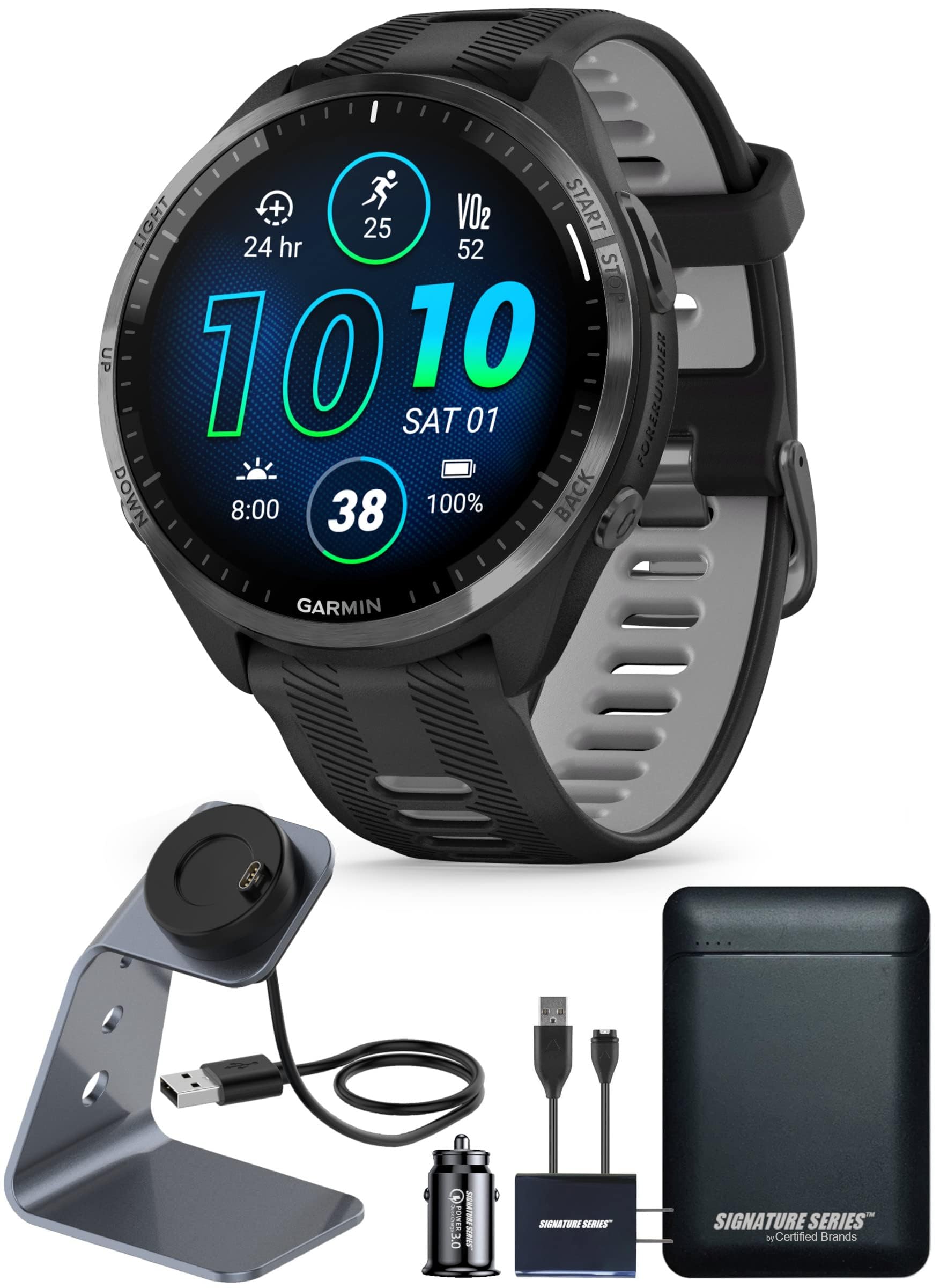 Garmin Forerunner 965 Smartwatch, front view