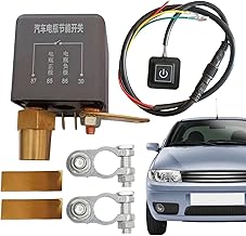 Isolador de bateria - Interruptor de desconexão da bateria Blue Tooth atualizado | Proteção total de energia do carro, disjuntor da bateria do carro para corrida elétrica anti-vazamento Paperp