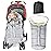 Orzbow Warm Bunting Bag Universal, Stroller Sleeping Bag Cold Weather, Waterproof Toddler Footmuff (Beige, Large)