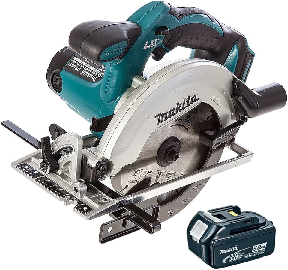 DSS611Z 18V Li-Ion 165mm Cordless Circular Saw Body with BL1