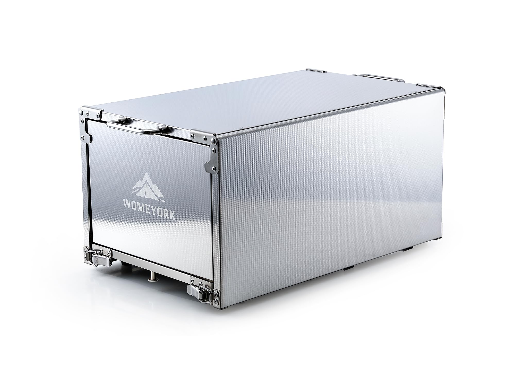 Womeyork Portable Camping Table & Chairs Set – Foldable Outdoor Furniture with Storage Drawer for Picnics, Backyard & RV Travel