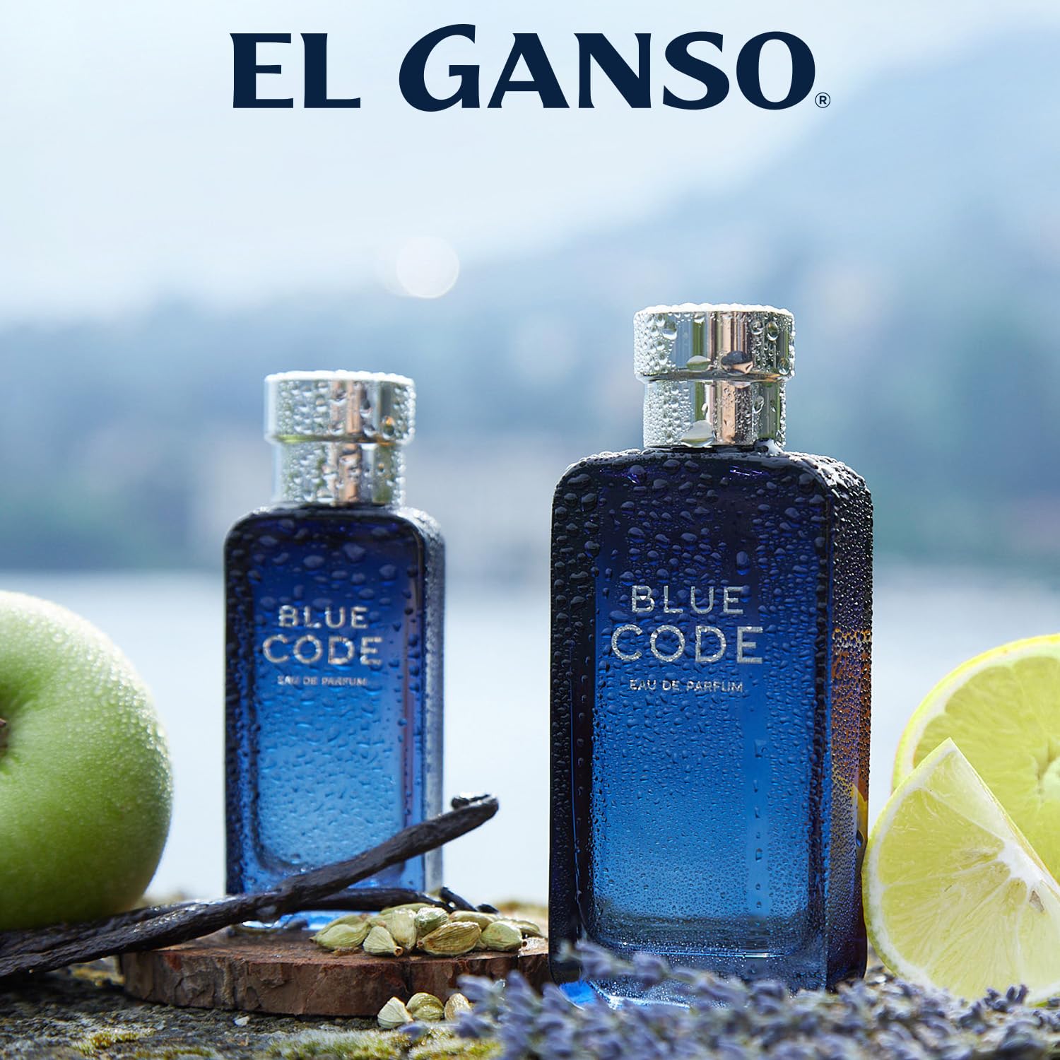 EL GANSO Blue Code 50 ml, Eau de Parfum, Fragrance Fraîche et Élégante