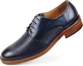 Sponsored Ad - RITIZEN Men's Oxford Dress Shoes Lace-Up Formal Classic Shoes for Business Wedding