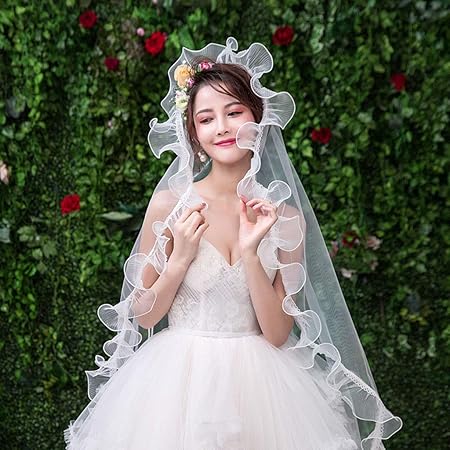 Amazon Co Jp ウェディングドレス ベール シンプル 多用途 しわ糸 レース シングルレイヤー 花嫁の頭部ベール レディース ヘッドドレス ジュエリー Amazon Co Jp ウェディングドレス ベール シンプル 多用途 しわ糸 レース シングルレイヤー 花嫁の頭部ベール レディース ヘッドドレス ジュエリー
