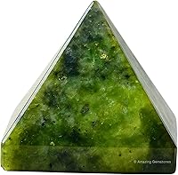 Vista 160 de Amazing Gemstone Amethyst Pyramid Crystal Healing Stones - 2" Great Pyramid Figurine of Natural Stone Pyramid for Meditation, Reiki, Chakra