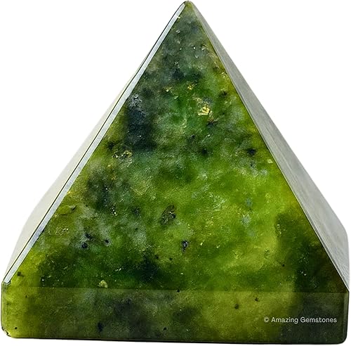 Miniatura 190 de Amazing Gemstone Lapis Lazuli Pyramid Crystal Healing Stones - 2" Great Pyramid Figurine of Natural Stone Pyramid for Meditation, Reiki, Chakra