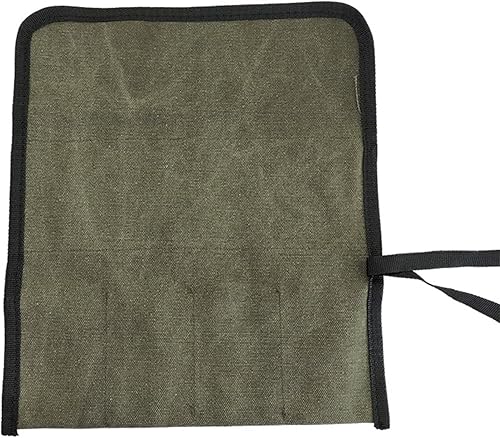 Miniatura 1 de Tool Bag Rolls Up,Canvas Tool Organizers for Men Women, Portable Tool Storage Box with 4 Pocket Small Carriers Bag