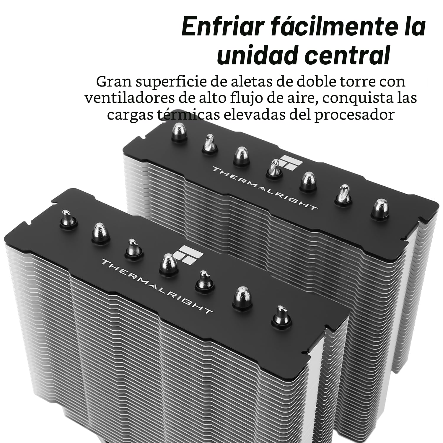 Thermalright Phantom Spirit 120 SE Enfriador de aire para CPU 7 heatpipes, doble 120 mm ventilador PWM, AGHP 4.0 Technology, para AMD AM4 AM5/Intel 1700/1150/1151/1200