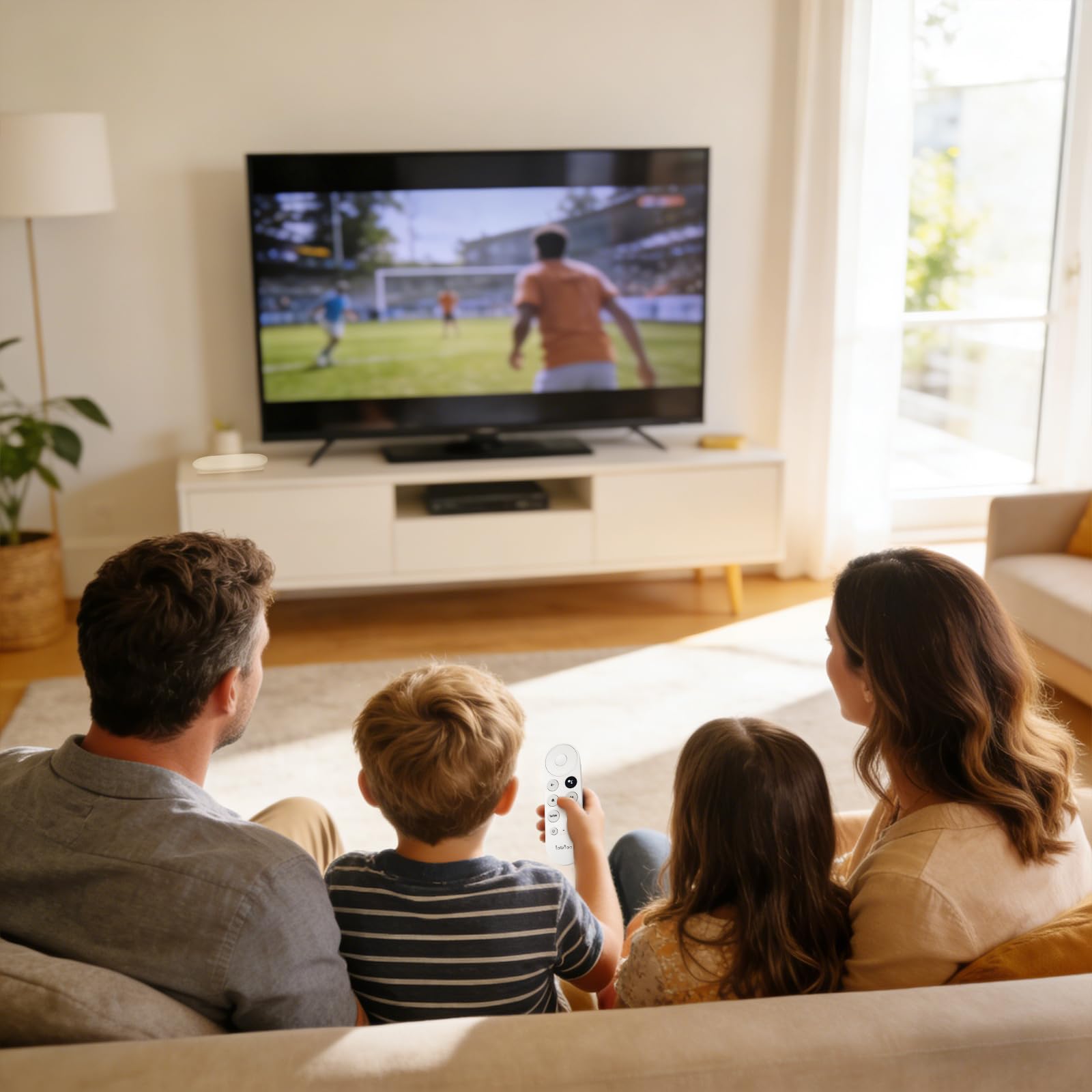 Zamienny pilot do Chromecasta z Google TV, pilot Chromecast do Google HD/4K & Google TV Streamer 4K