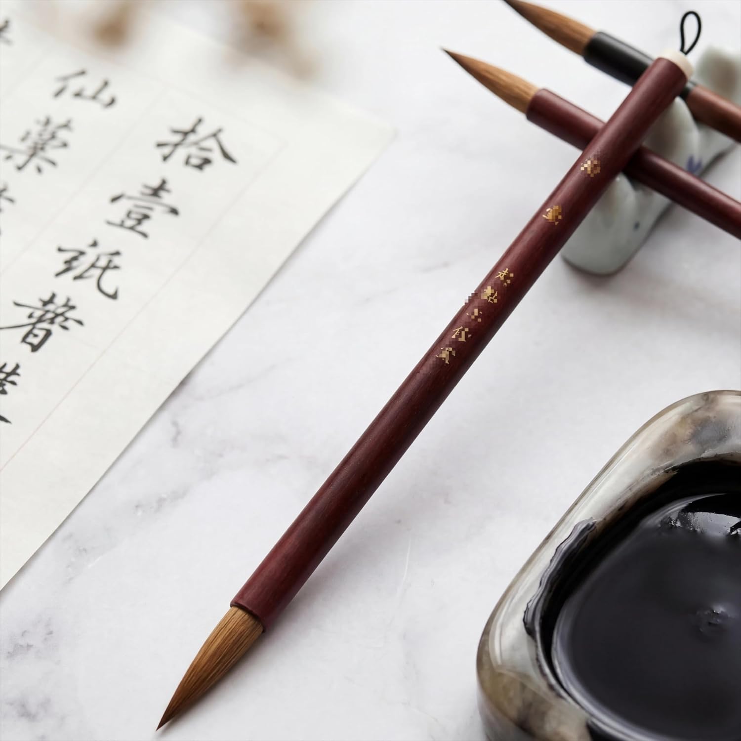 Writing Brush Regular Script Running Script, 18cm 7.1in, Cursive Script Beginner Practice Calligraphy Writing Brush